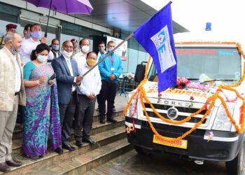 एसजेवीएन के अध्यकक्ष एवं प्रबंध निदेशक ने एसजेवीएन की सीएसआर पहल के अंतर्गत