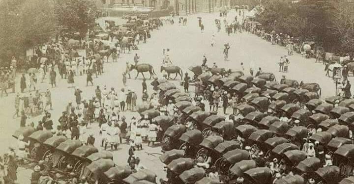 रिज मैदान शिमला की पुरानी तस्वीर