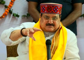 हिमाचल प्रदेश देश का पहला ऐसा राज्य बन गया है जिसके 18 वर्ष से अधिक उम्र वाले हर नागरिक को कोरोना वैक्सीन की कम से कम एक डोज लगाई जा चुकी है : नड्डा