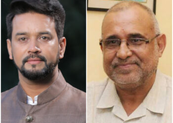 ठाकुर लांच किया ने पैरालंपिक गेम्स का थीम गीत