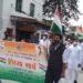 प्रदेश कांग्रेस सेवादल ने अंग्रेजों भारत छोड़ो आंदोलन के ऐतिहासिक पर्व क्रांति दिवस पर, प्रधानमंत्री गद्दी छोड़ो के नारे के साथ निकाला तिरंगा मार्च