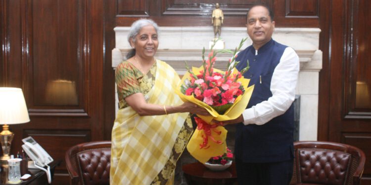 मुख्यमंत्री का केंद्रीय वित्त मंत्री से 100 मिलियन डाॅलर के एशियाई विकास बैंक के प्रथम चरण की परियोजना को पुनः आरम्भ करने का आग्रह