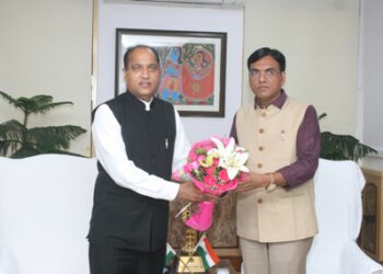 मुख्यमंत्री ने केन्द्रीय स्वास्थ्य एवं परिवार कल्याण मंत्री से हिमाचल के लिया बल्क ड्रग फार्मा पार्क स्वीकृत करने का आग्रह किया