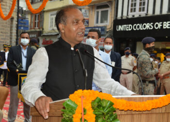 माल रोड़ शिमला पर मुख्यमंत्री ने धरोहर पुलिस सहायता कक्ष का लोकार्पण किया