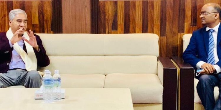 एसजेवीएन के अध्यक्ष एवं प्रबंध निदेशक ने नेपाल के प्रधानमंत्री को कंपनी की चिंताओं से अवगत कराया