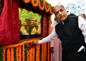 जय राम ठाकुर ने क्षेत्रीय अस्पताल सोलन की अधारशिला रखी
