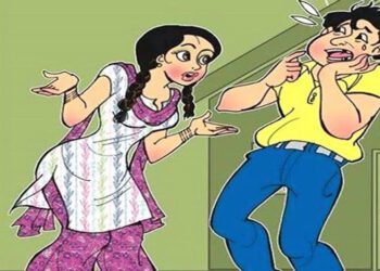 पति को महंगा पड़ा पत्नी को चैटिंग से रोकना, तोड़े तीन दांत