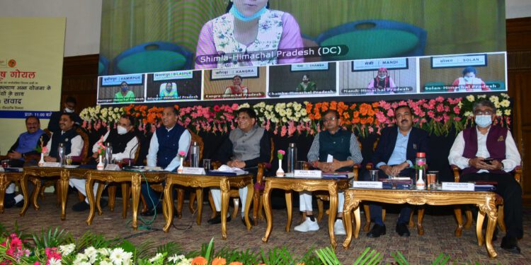 सभी क्षेत्रों में हिमाचल का अभूतपूर्व विकास सराहनीयः पीयूष गोयल