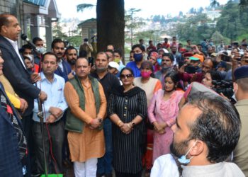 आनी विधानसभा क्षेत्र के प्रतिनिधिमण्डल ने मुख्यमंत्री से भेंट की