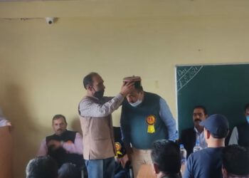 ललित मोहन जिला शिमला शारीरिक शिक्षा अध्यापक संघ के  अध्यक्ष नियुक्त