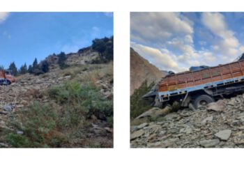 लाहुल स्पिति में ट्रक दुर्घटनाग्रस्त, 2 की मौत