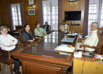 विशेष प्रतिनिधि ने राज्यपाल से भेंट की