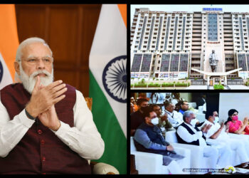 प्रधानमंत्री ने किया सरदार धाम भवन का लोकार्पण और सरदार धाम चरण-II कन्या छात्रालय का भूमि पूजन