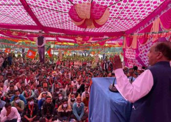 कांग्रेस नेताओं की रैली में संवेदनाएं कम राजनीति ज्यादा : जयराम ठाकुर