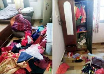 4 घरों में  सेंध लगाकर  चोरों ने किया लाखों के आभूषण सहित नकदी और बर्तन पर  हाथ साफ