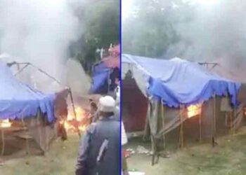 कुल्लू दशहरा: देवी देवताओं के टेंट में आग ने मचाया तांडव, लाखों का नुक्सान