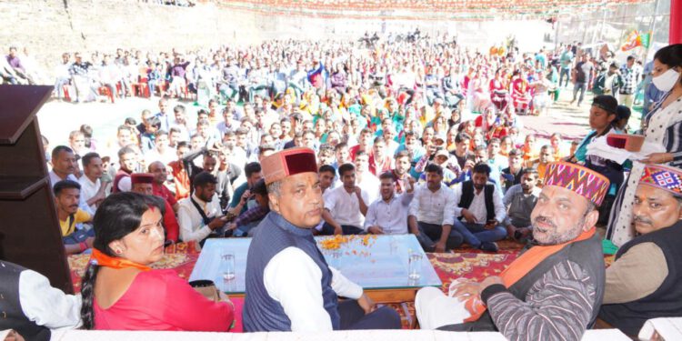कांग्रेस नेताओं की भाषा से उनके कार्यकर्ता भी आहत: जयराम ठाकुर