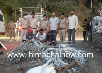 झाकड़ी से चोरी किए स्क्रैप के साथ 4 आरोपी गिरफ्तार, वाहन भी किया जब्त, जाने पूरा मामला