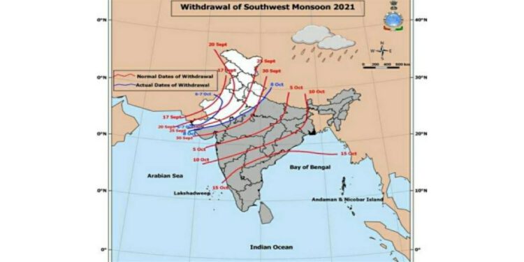 हिमाचल से रुख़सत हुआ मानसून, जाने कितनी देरी से गया मानसून, जाने  कैसा रहा इस बार मानसून…..