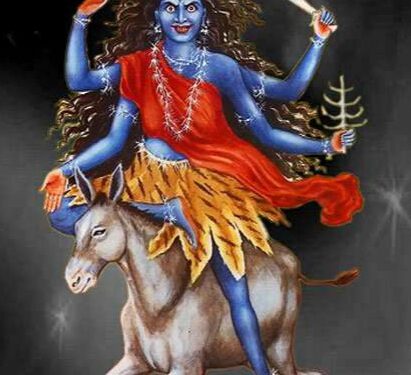 शारदीय नवरात्रि : जानिए सातवें दिन मां कालरात्रि की कृपा पाने के लिए कैसे करें पूजा, भोग, शुभ रंग और मंत्र :