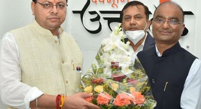 अध्यक्ष एवं प्रबंध निदेशक एसजेवीएन नन्द लाल शर्मा ने किया उत्तराखंड में और जलविद्युत परियोजनाएं आबंटित करने के लिए अनुरोध