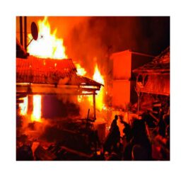 मलाणा के धारावेहड गांव में अग्निकांड, करीब 15 घर राख, एक घायल…..