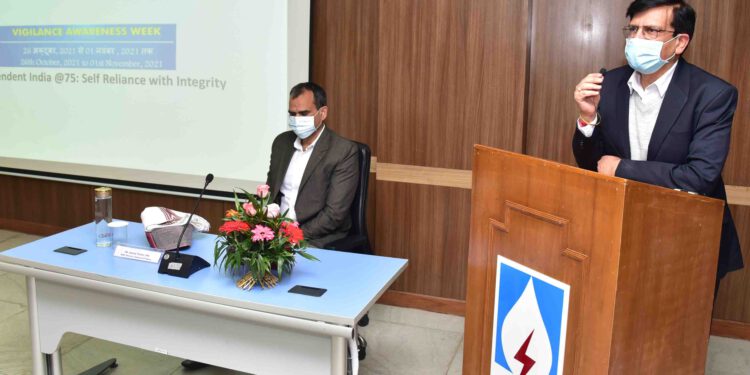 एसजेवीएन ने सतर्कता जागरूकता और पीआईडीपीआई पर एक वार्ता का आयोजन किया
