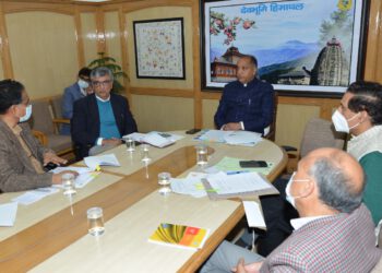 भारतीय विमानपत्तन प्राधिकरण ने मण्डी में प्रस्तावित ग्रीन फील्ड एयरपोर्ट के लिए संशोधित मास्टर प्लान प्रस्तुत किया : मुख्यमंत्री