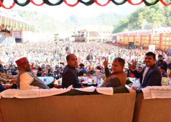 मुख्यमंत्री ने धर्मपुर विधानसभा क्षेत्र में 381 करोड़ रुपये की 96 विकास परियोजनाओं के लोकार्पण एवं शिलान्यास किए