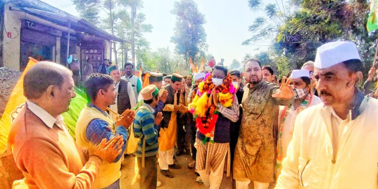 कांग्रेस ने पाउंटा साहिब से की जन जागरण अभियान की शुरुआत ; राठौर बोले बढ़ती महंगाई व बेरोजगारी ने लोगों को लाकर खड़ा किया विकट स्थिति पर