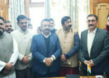 नवनिर्वाचित विधायकों ने ली पद और गोपनीयता की शपथ ;  कांग्रेस विधायकों की संख्या हुई 22 ; अब संख्या बल पर भी मुकेश अग्निहोत्री बने विपक्ष के नेता