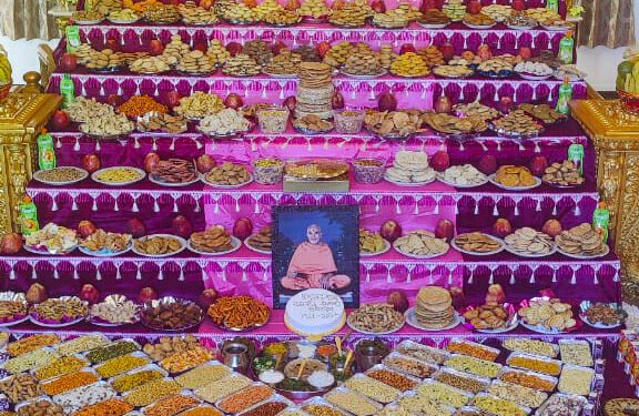 स्वामिनारायण अक्षरधाम मंदिर न्यू शिमला में हर्षोल्लास से मनाया अन्नकूट उत्सव