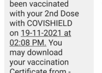 लापरवाही : कोविड वेक्सिनेशन को लेकर हैरान करने वाला मामला आया सामने:- एक बुजुर्ग महिला की 3 माह पहले हो गई मौत, फिर भी जारी हो गया कोरोना वैक्सीन की दूसरी डोज प्रमाण पत्र, जाने पूरा मामला……