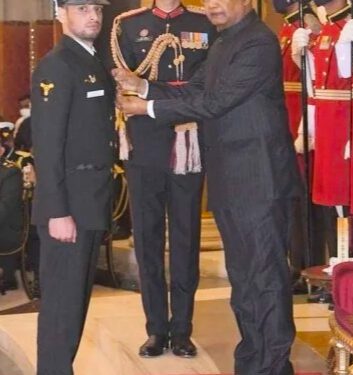 ज्वालामुखी के राणा शौर्य चक्र से सम्मानित……