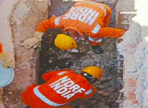 परवाणू में एक भवन के निचे दबे कामगार का शव बरामद, देर रात तक चला रेस्क्यू ऑपरेशन