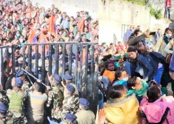 शिमला में सरकार के खिलाफ जोरदार प्रदर्शन, भारतीय मजदूर संघ के बैनर तले कर्मचारियों के करीब 50 संगठनों के हजारों कार्यकर्ताओं ने किया सचिवालय का घेराव…