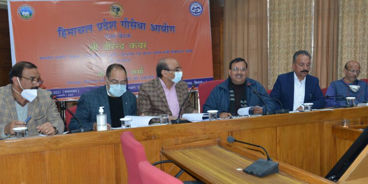 गौवंश संवर्द्धन एवं गौ सदनों को आत्मनिर्भर बनाने को प्रत्येक जिलों में स्थापित होंगे गौ विज्ञान केन्द्र : वीरेन्द्र कंवर