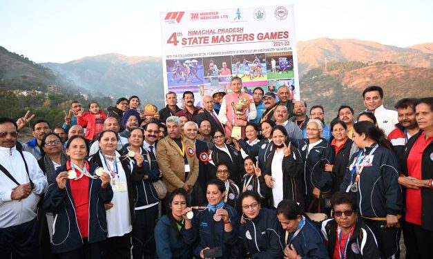 खेलों के लिए उम्र कोई बाधा नहीं- डॉ कौशल….नौणी विवि में चौथे स्टेट मास्टर्स गेम्स का समापन