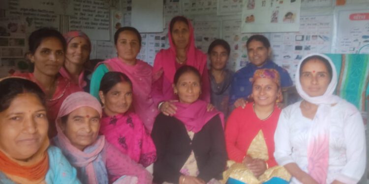 नारीशक्ति महिला मंडल पतशाल का गठन