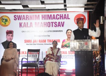 मुख्यमंत्री ने नई दिल्ली में स्वर्णिम हिमाचल कला महोत्सव का शुभारम्भ किया