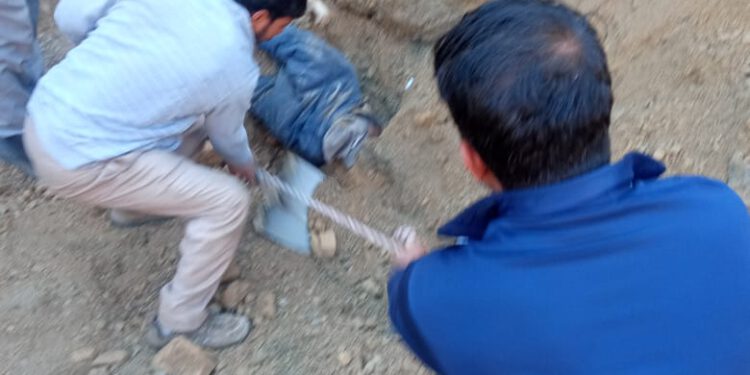 सवाक्यार नोटिखड्ड में भूस्खलन, एक की मौत, दो घायल