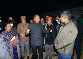 मुख्यमंत्री ने प्रधानमंत्री की मण्डी में प्रस्तावित रैली की तैयारियों का जायजा लिया