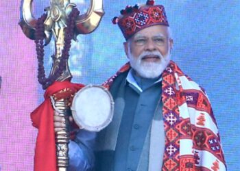 मण्डी में 28,197 करोड़ रुपये की 287 निवेश परियोजनाओं की दूसरी ग्राउंड ब्रेकिंग सेरेमनी आयोजित, प्रधानमंत्री नरेन्द्र मोदी ने  की  अध्यक्षता