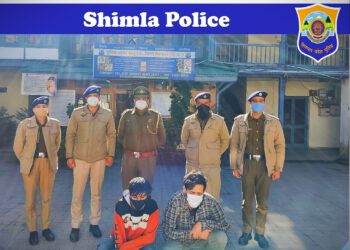 नशे की खेप के साथ न्यू शिमला व देवनगर कसुम्पटी के दो युवक गिरफ्तार……