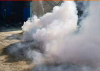 एचआरटीसी वर्कशॉप में एक इलेक्ट्रिक बस की बैटरी में भड़की आग, दहशत