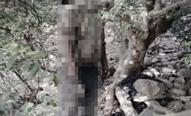 श्मशान घाट में पेड़ से लटकी मिली लाश, पैर थे गायब…..