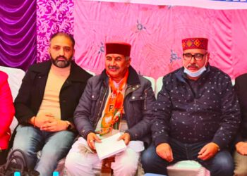 भाजपा महासंपर्क अभियान के लिए तैयार : शारदा