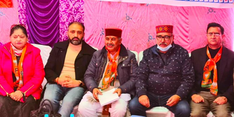 भाजपा महासंपर्क अभियान के लिए तैयार : शारदा