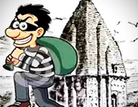 किलबालू और वीर देवता के मंदिर में चोरी