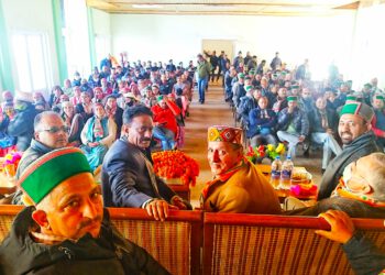 बागवानों से अन्याय कर रही प्रदेश सरकार: राठौर, थानाधार से कोटगढ़ पद यात्रा को कर रहे थे सम्बोधित…….